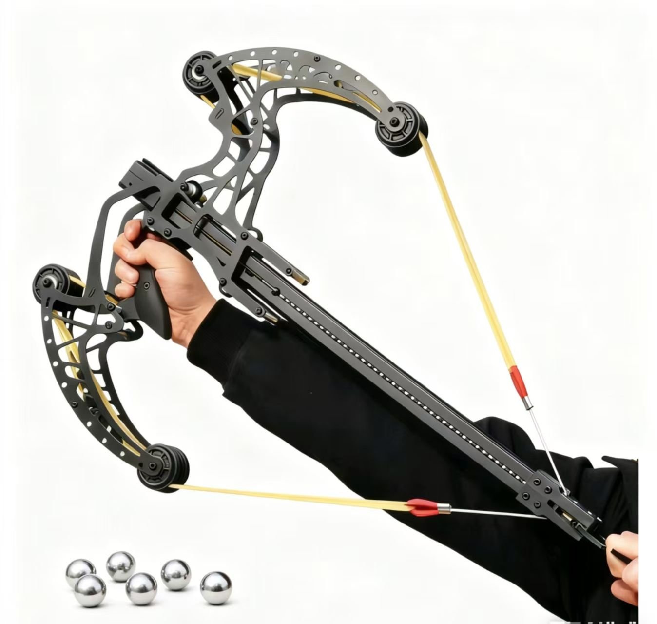 Slingshot Balls Compound Bow Steel Balls HRC 58-62 Polished 7mm 8mm 9mm 10mm Factory Direct Supply