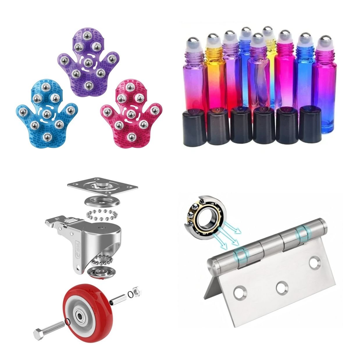 SAIGE 4.5mm GCr15 Chrome Steel Ball for High Speed Small Precision Bearing Mini Size