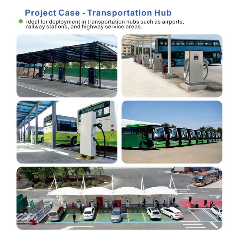 IP54 360KW-480KW DC Fast EV Charger for Tesla Chademo/CCS/GB5m Interface Level with Liquid Cooling System for Commercial Use