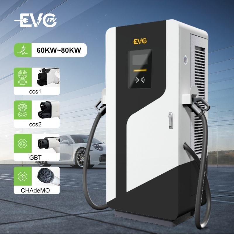 Dc Fast Ev Charger Commercial 180kW 380V Outdoor Electric Car Charging Station IP54 Rated for Manufacturing Charging Pile
