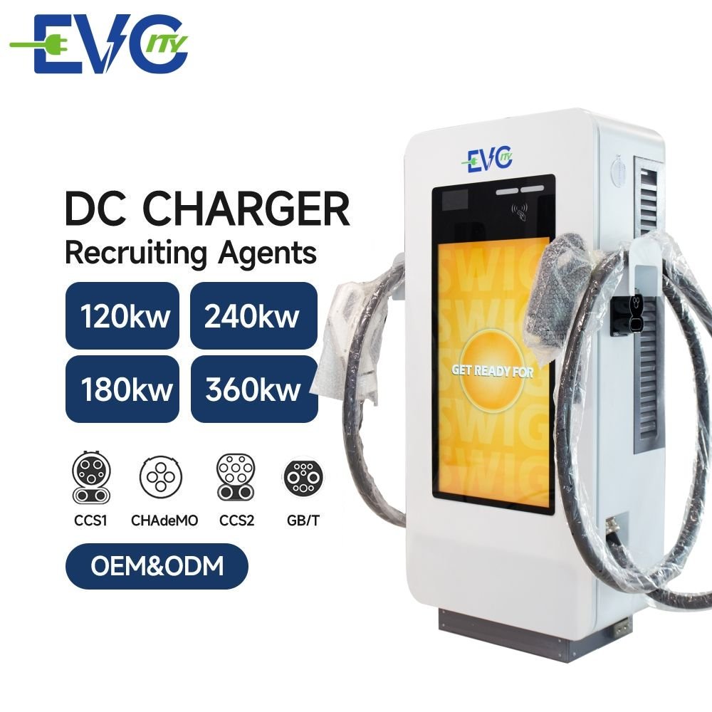 480kW Split-type DC Fast Chargers CCS2 GBT Connectors OCPP1.6J Commercial EV Charging Station for Fleets