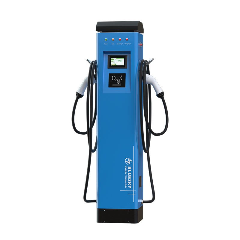 BLUESKY BSEC7KW 7KW AC OCPP 1.6 Type 1/Type 2 Electric Vehicle Charging Station One Plug Ground-Mounted 380V Input