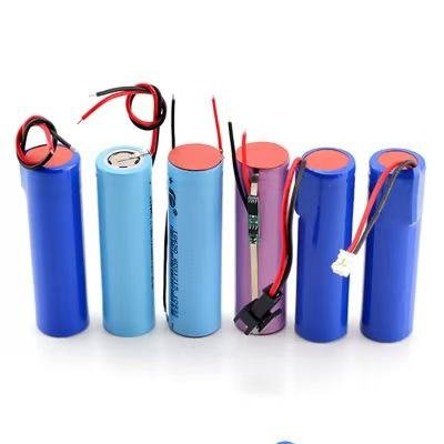 18650 Solid State Lithium Battery 7.4V Two Series Connected Long Strip Light Tube Rechargeable Consumer Electronics 2600mAh
