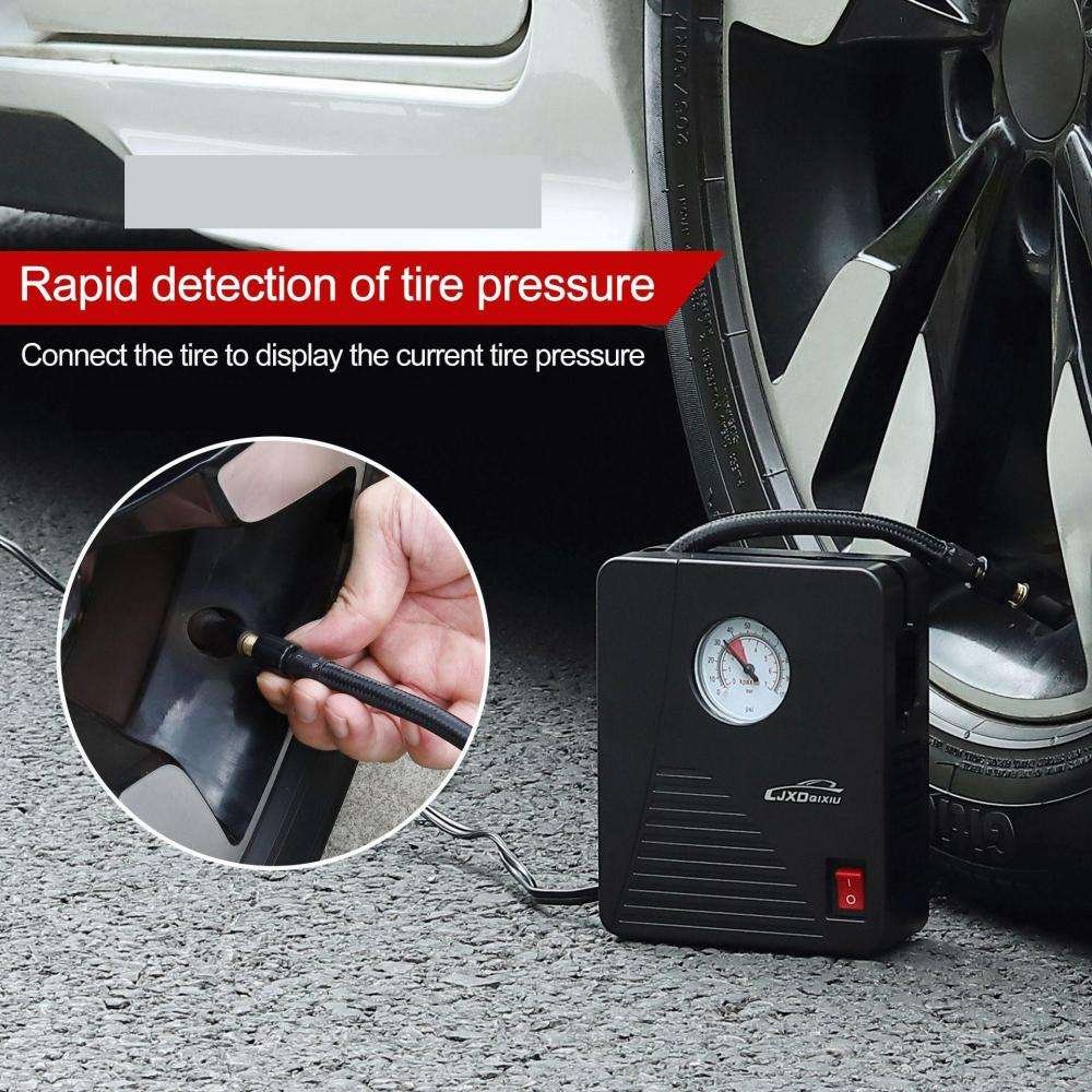 Portable Mini Tire Air Pump for Cars Vehicles Bicycles Basketballs Inflating Pump Inflator Electric Tire Car Pump