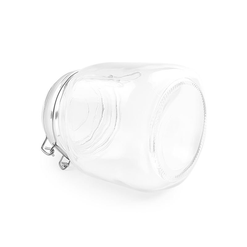 750ml Airtight Glass Preservation Storage Jars With Metal Clip Lids for Honey Pickles Sauce Chilli