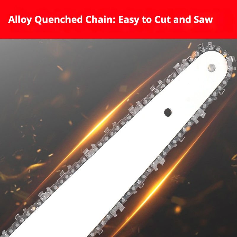 14 Inch Includes 2 Batteries Cordless Chain Electric Chainsaw Industrial Grade Commence Wood Saw for Farm Use OEM Customizable