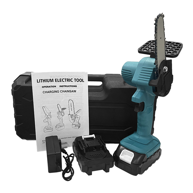 Newest Upgraded Home Use Garden Tools Electric Portable Cordless Chain Saw China Industrial DIY Grade Battery OEM Customizable