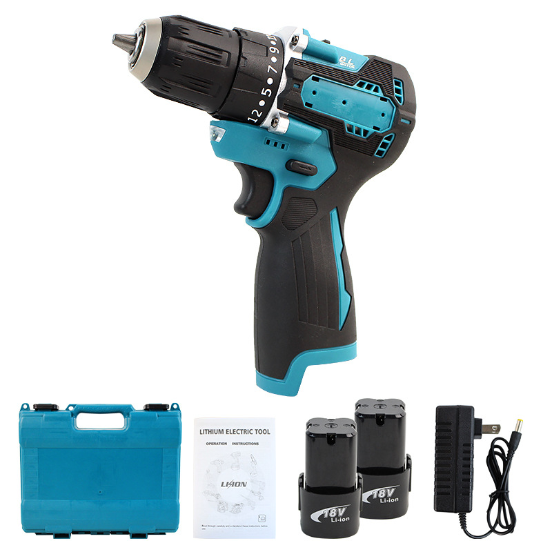 High Quality Mini Cordless Drill Screwdriver Set Battery Powered with Variable Speed Impact Features Customizable OEM Support
