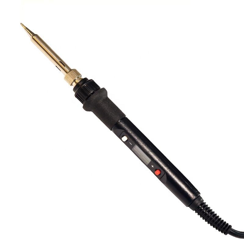 Red Color 80W LCD Display 110V/220V Adjustable Temperature Electric Soldering Iron