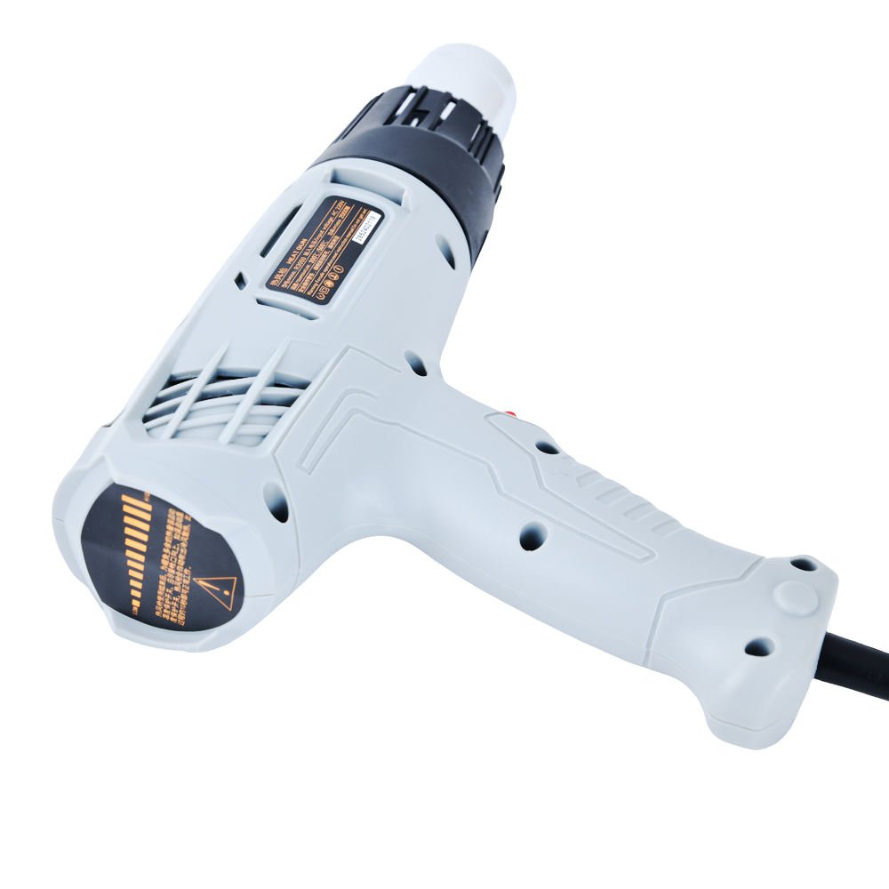 TOPEAST R3001 2000W Industrial Electric Hot Air Gun with Adjustable Temperature 650 1.5M Cord 600g Weight 1 Nozzle 11V/220V