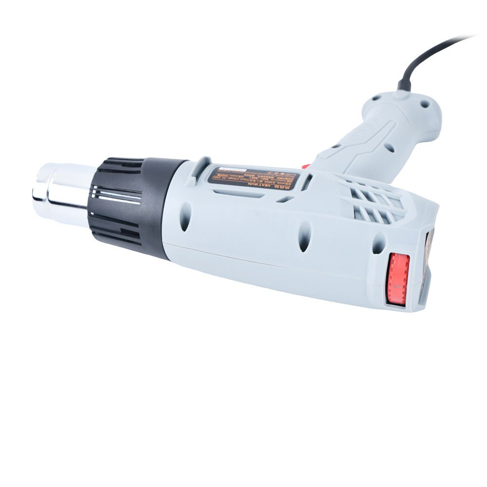 TOPEAST R3001 2000W Industrial Electric Hot Air Gun with Adjustable Temperature 650 1.5M Cord 600g Weight 1 Nozzle 11V/220V
