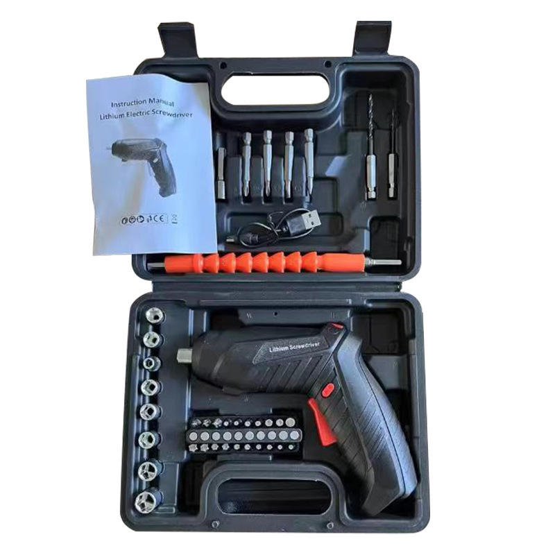 Cisivis Customized Industrial Grade Electric Screwdriver Set Lithium-ion Battery Rechargeable Household Mini Automatic