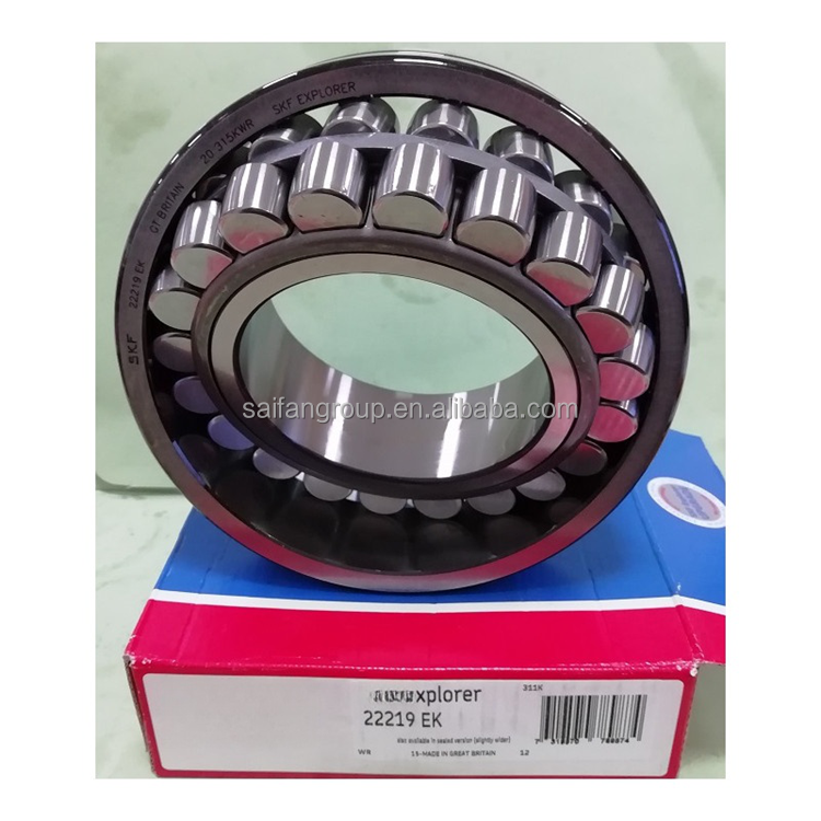 Saifan Bearing 22219CA/W33 Spherical Roller Bearing 22213 22217CAK/W33 22310CA/C3W33 22311 Double-row Bearing Size 95x170x43mm