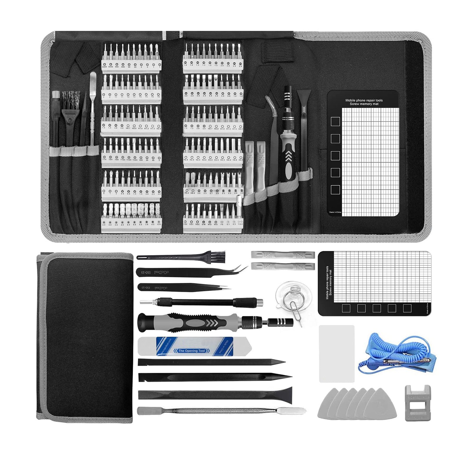 150pcs OEM Steel Electronic Screwdriver Set Compatible for Computers Laptops Phones Xbox PS4/PS5