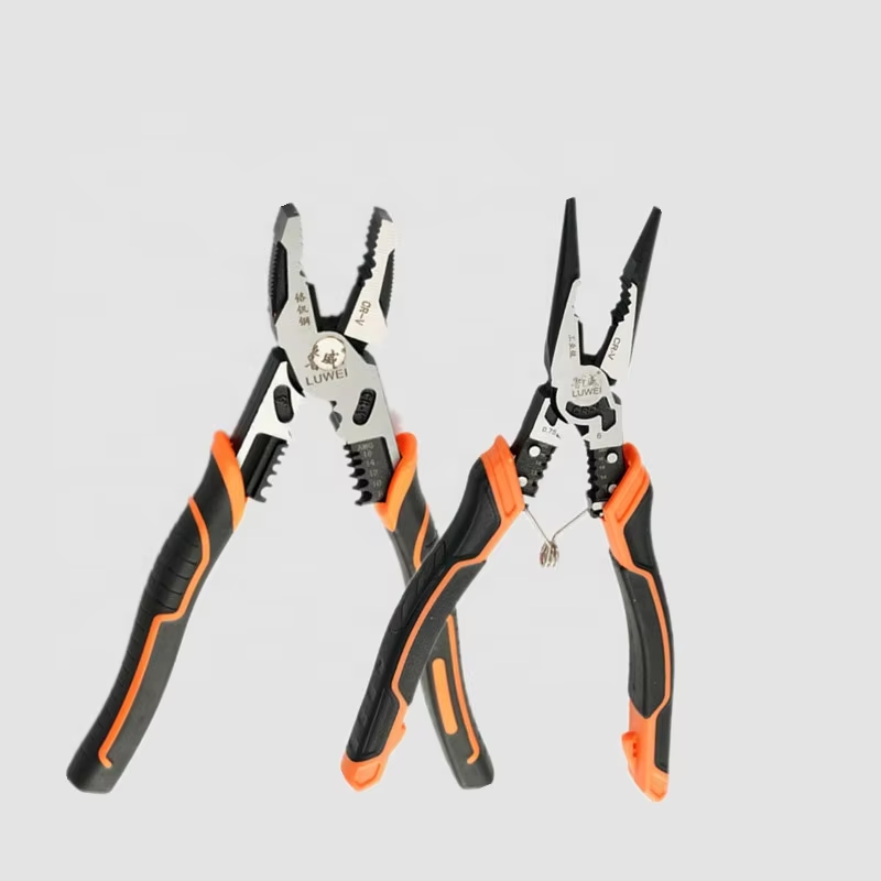 High-quality Multi-functional Steel Wire Pliers Industrial-grade Needle-nose Pliers Labor-saving Electrician Pliers