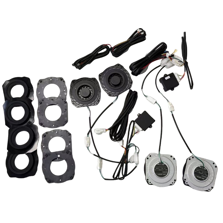 Premium Car Seat Ventilation Kit-Fast Cooling for Driver & Passenger Seats-Energy-Efficient Car Seat Cooler-Compatible for Audi