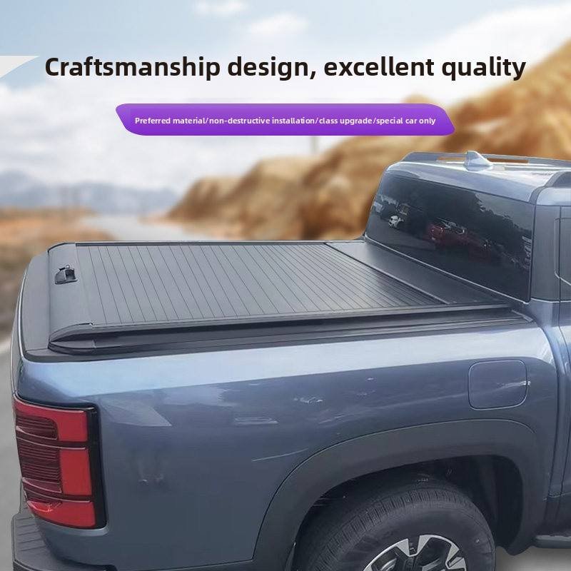 Retractable Roller Lid Tonneau Cover for BYD Shark 6 Pickup Truck Bed Shutter Cover Accessories