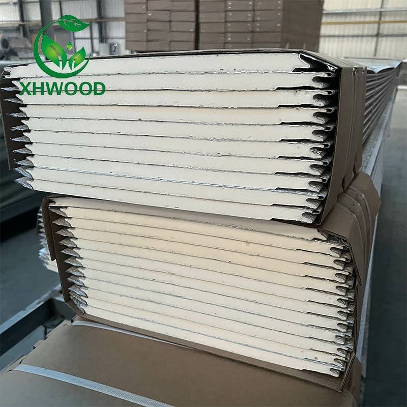 Exterior Wall Decoration Insulated Wall Panel PU Aluminum Strong Weather Resistance Sandwich Panel