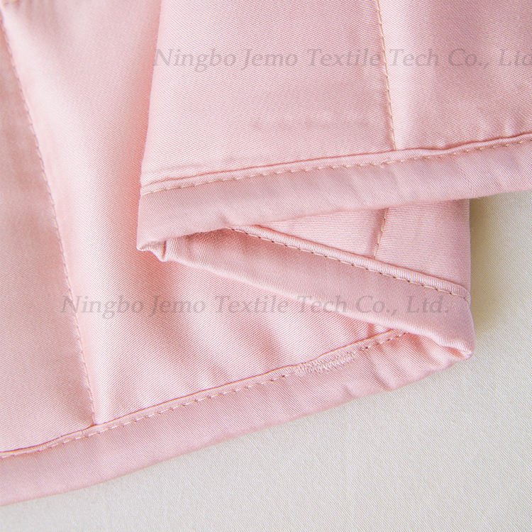 Organic Bamboo Home Comfort Bamboo Fabric Weighted Knitted Blankets Cooling Feature for Winter Anxiety Relief