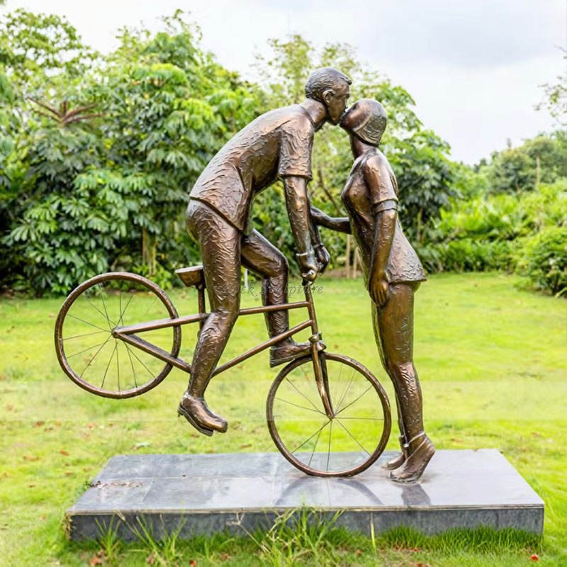 High Quality Modern Bronze Figures Metal Crafts Art Outdoor Garden Decoration Female Sculptures