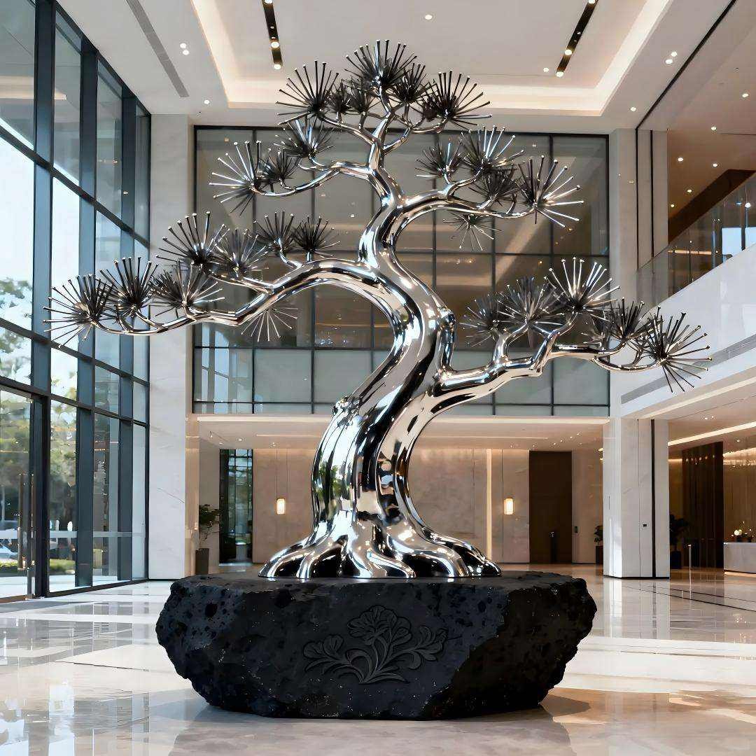 High Quality Custom Stainless Steel Horse Sculpture Modern Artistic Design for Outdoor Hotel Garden Decoration