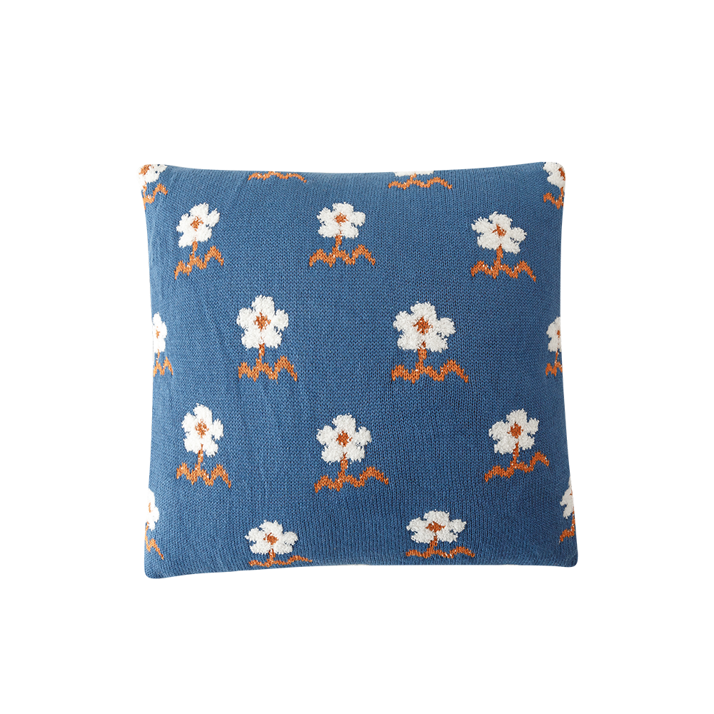 Cheap Cotton and Polyester Custom Decorative Throw Pillow Cover for Sofa Couch