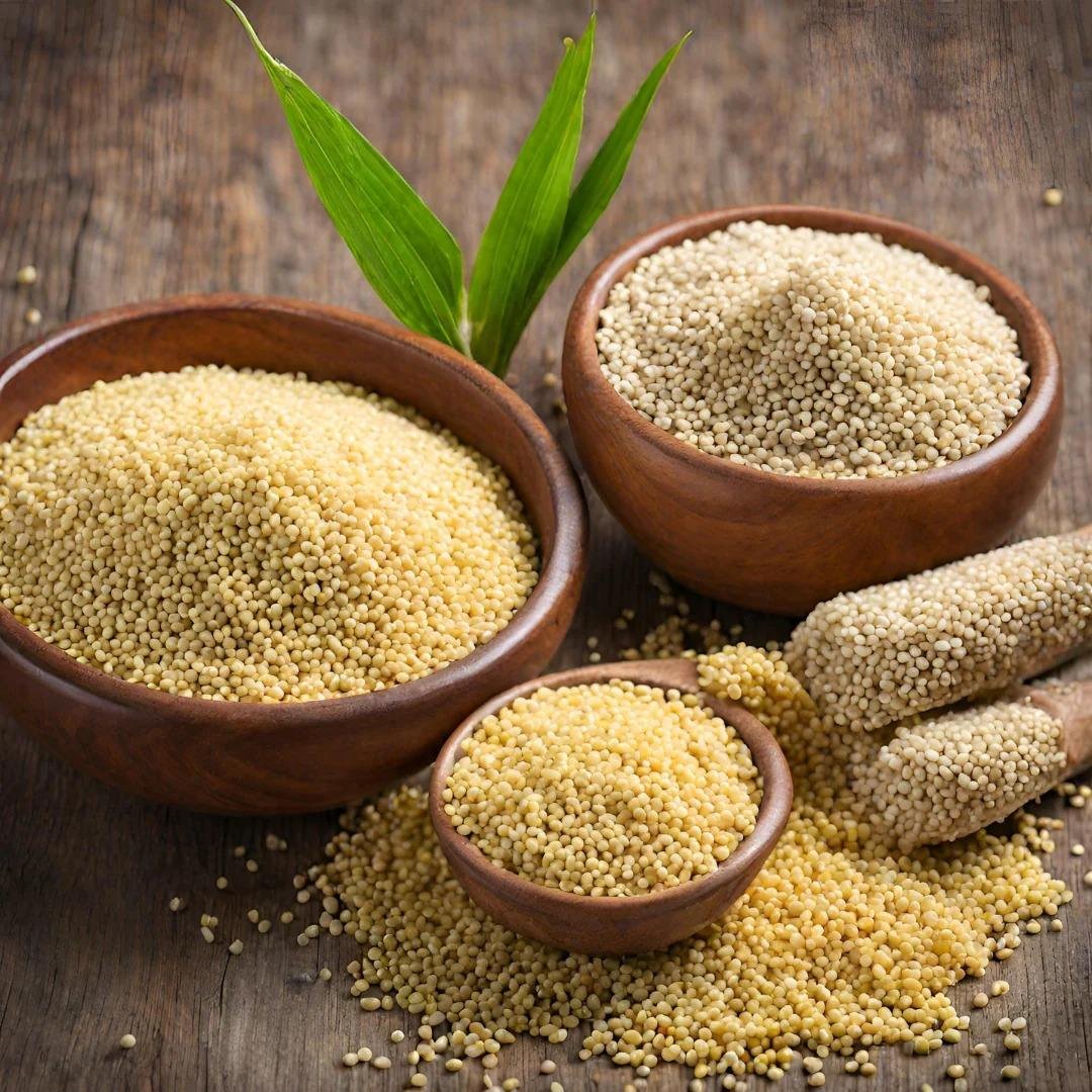 Organic Foxtail Millet High-Fiber, Nutritious, and Gluten-Free Grain for Healthy Recipes