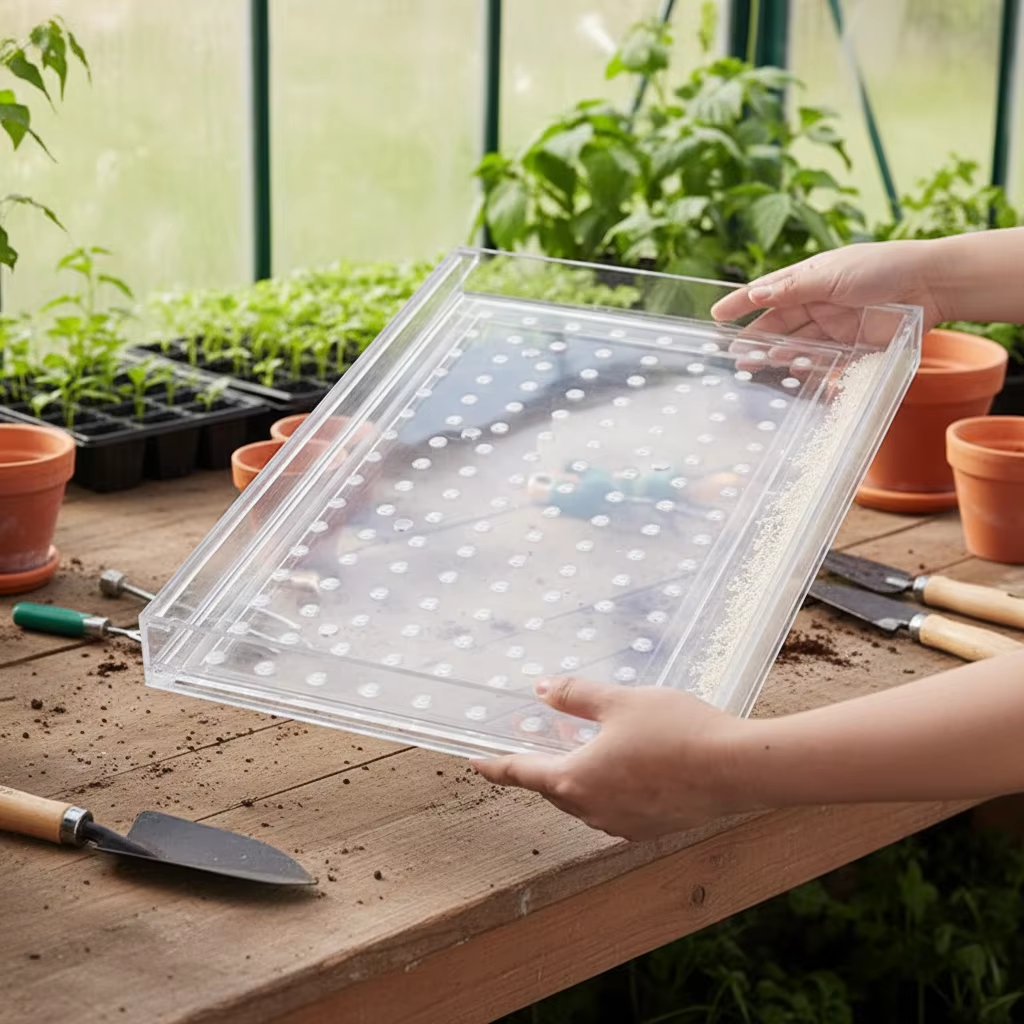 Handheld Plastic Seed Sowing Tool for Many Different Plant Seed Sowing for Farm Greenhouse Use