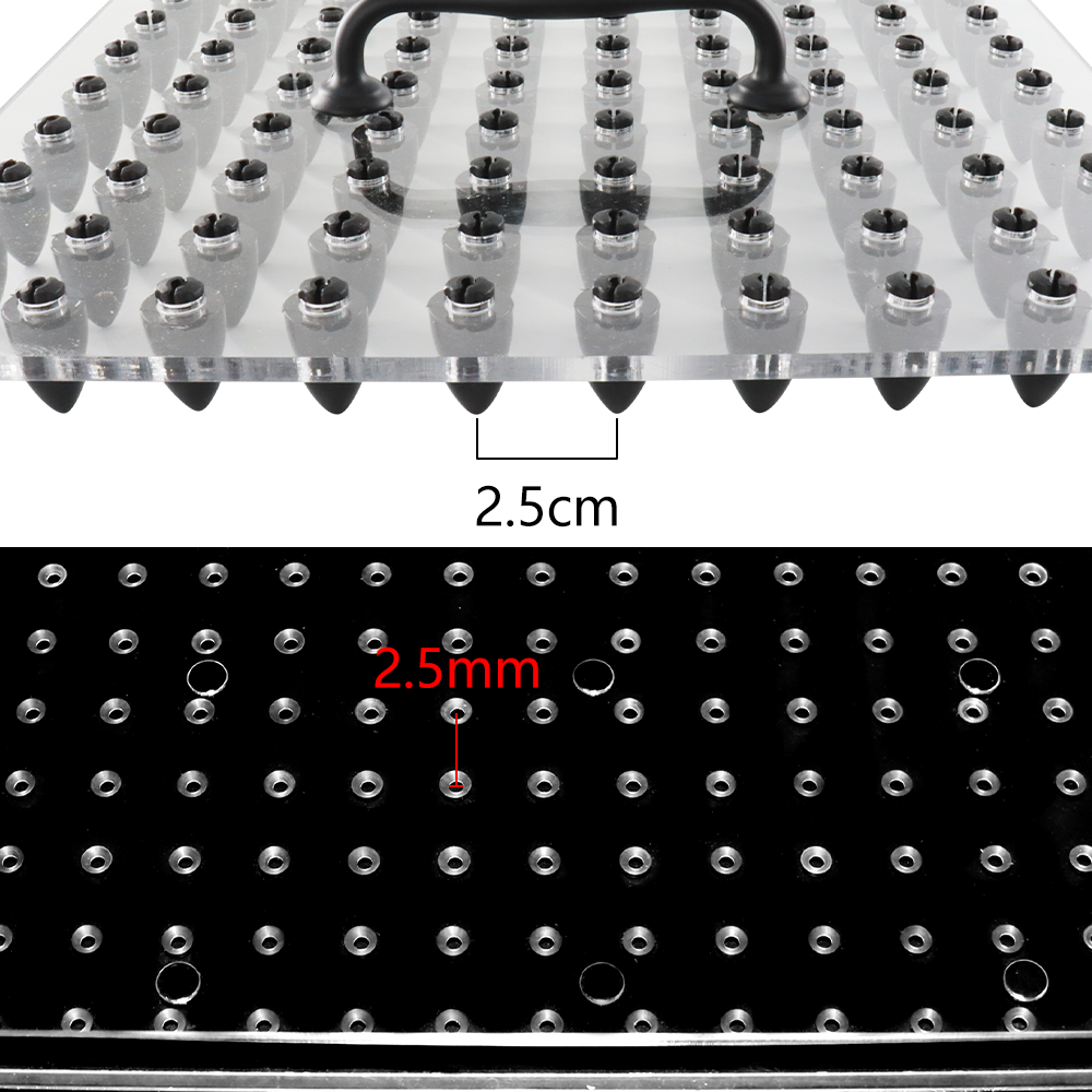 Multi-size Seeding Nursery Plastic Seedling Seeder Tool Handheld Plug Tray Seeder for Sowing