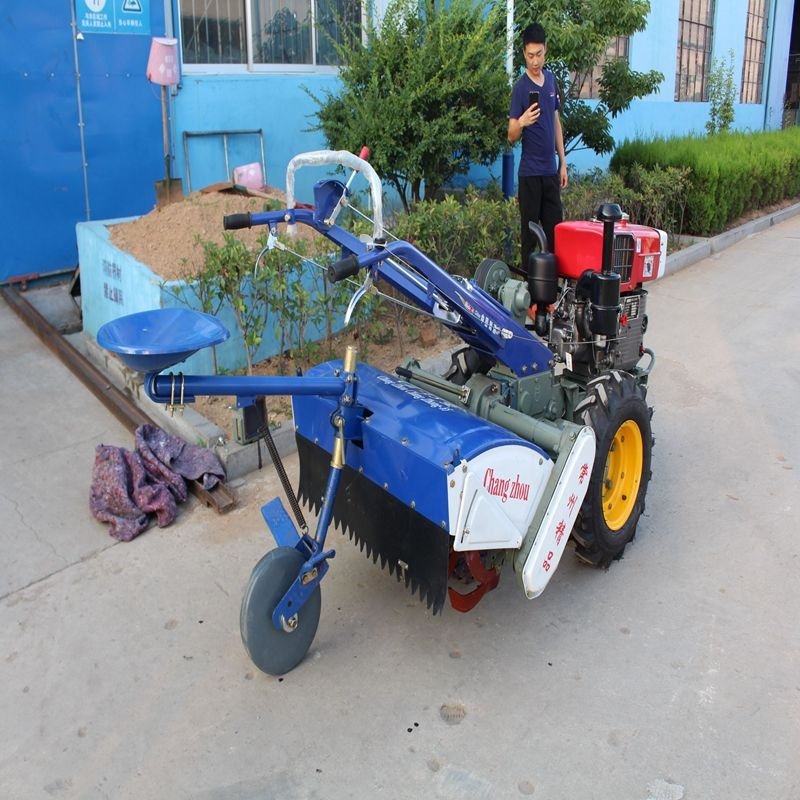Cheap Multi Function 20 HP 2WD Diesel Small Mini Garden Tractor with Tiller High Productivity for Sale