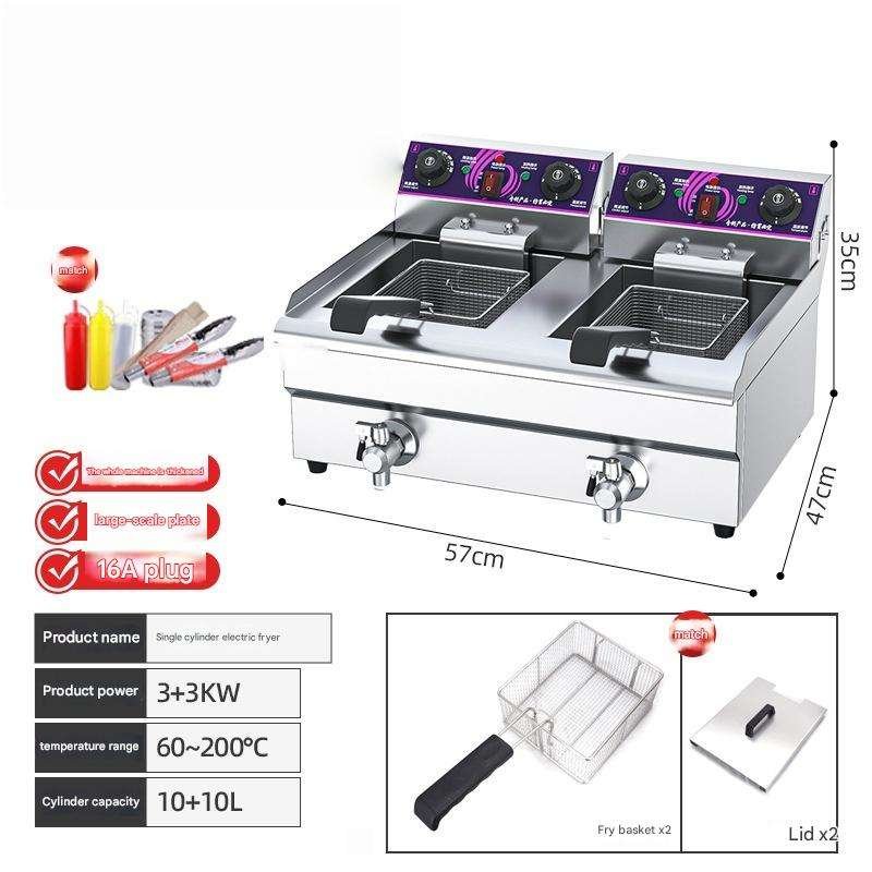Electric Cassava Garri Fryer Machine Commercial Industrial Frying Equipment for African Food Processing
