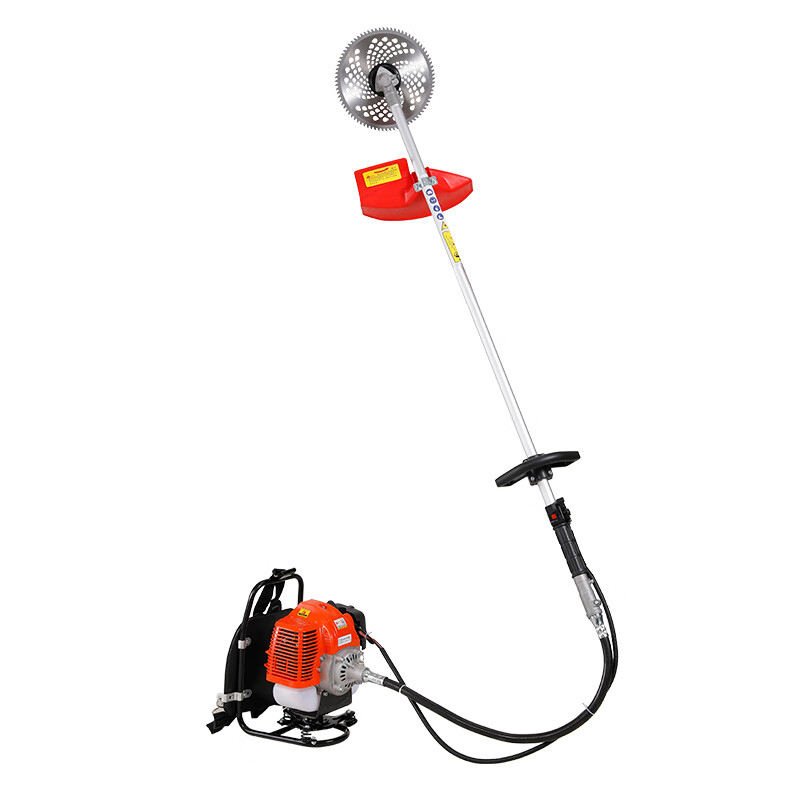 Professional Grade Two-Stroke 45CC Side-Mounted Brush Cutter Lawn Mower Hot Sale for DIY Garden Tools with Double Shoulder Strap