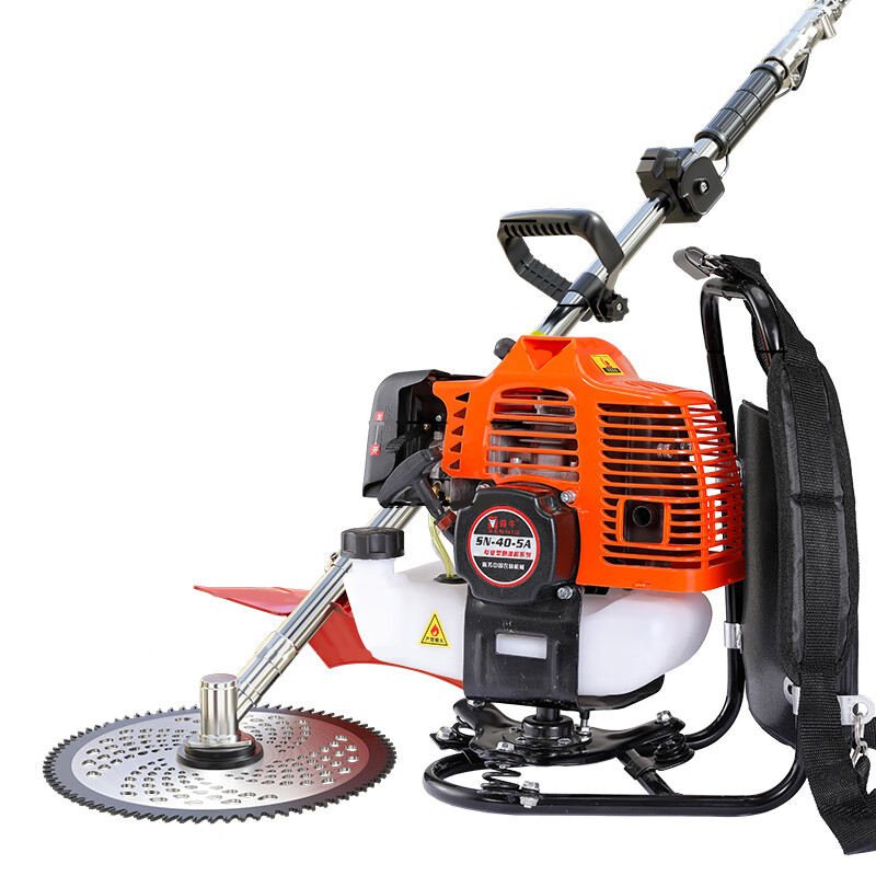 Professional Grade Two-Stroke 45CC Side-Mounted Brush Cutter Lawn Mower Hot Sale for DIY Garden Tools with Double Shoulder Strap