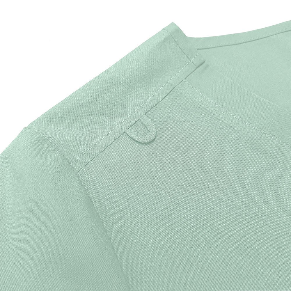 Nurses Hospital Uniforms Stretch Spandex Scrub Set With Pocket Nurse Uniform Doctor Surgery Overalls Beauty Salon Spa Uniform