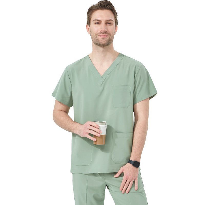 Quick-Dry Medical Scrubs Nursing Uniform for Women and Men Breathable Sanitary Clinical Aesthetic Nurse Suit Doctor Workwear