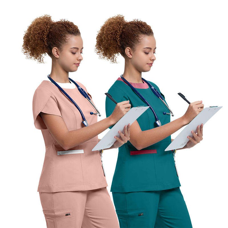 Premium Unisex Medical Scrubs Set for Nurses Healthcare Professionals High Quality Ultra-Soft Breathable & Anti-Wrinkle Fabric