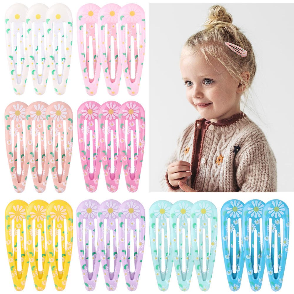 Wholesale INS Metal BB Hairpins Bulk DIY Fashion Solid Color No Slip Cute Colorful Girls Kids Children Babies Snap Hair Clips