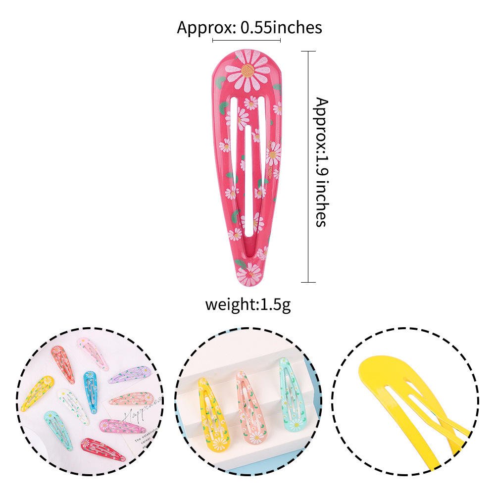 Wholesale INS Metal BB Hairpins Bulk DIY Fashion Solid Color No Slip Cute Colorful Girls Kids Children Babies Snap Hair Clips