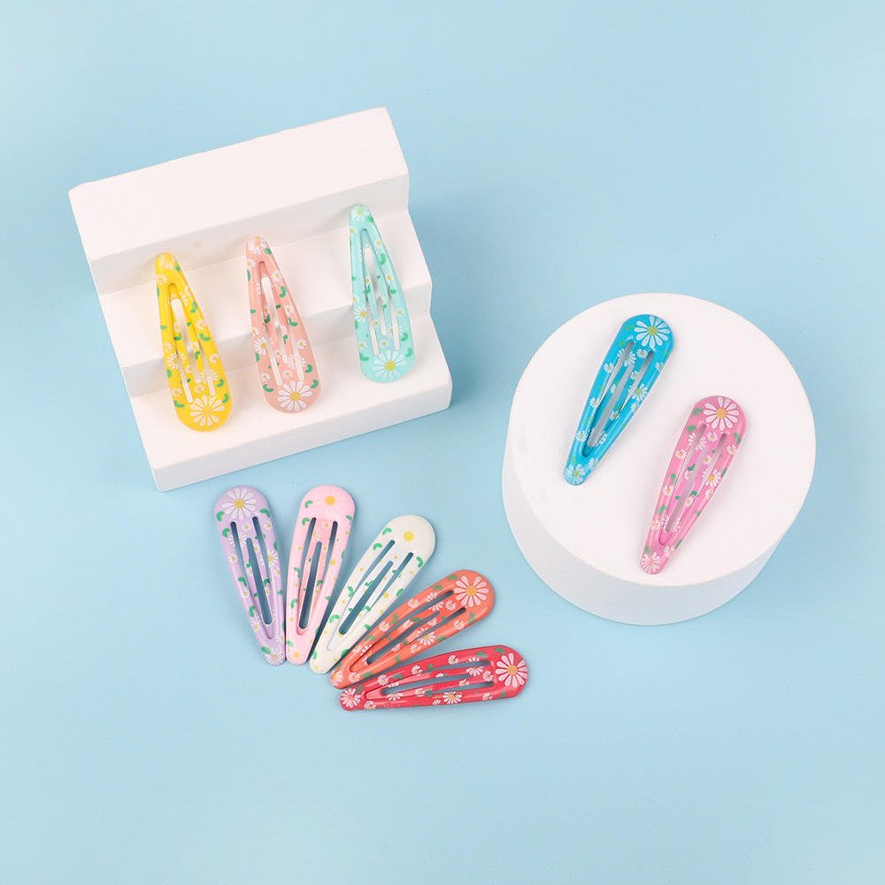Wholesale INS Metal BB Hairpins Bulk DIY Fashion Solid Color No Slip Cute Colorful Girls Kids Children Babies Snap Hair Clips