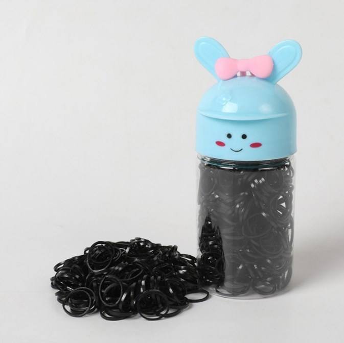 Wholesale Children's Colored Disposable Rubber Bands Baby Hair Ropes Mini Elastic Rubber Bands