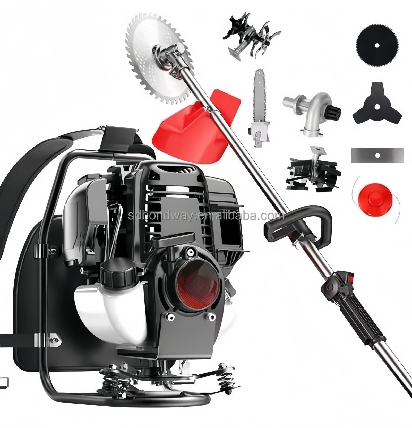 2025 New Product 4-stroke Backpack Multi-functional Mower Backpack From Original Factory