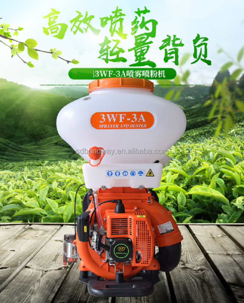 Agriculture Knapsack Sprayer Hand Operated Gasoline Mist Blower with Engine Core Component