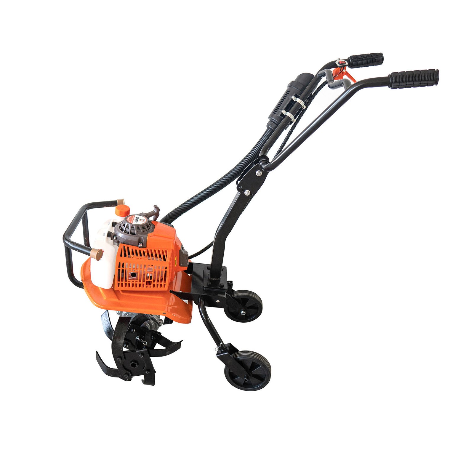 58 CC Greenhouse Rotary Tiller Cultivator with 4-Stroke Power Displacement Type Farm Cultivator Engine