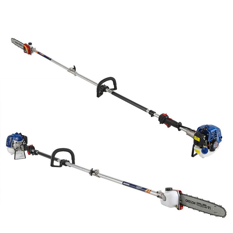 High Quality Industrial OEM Long Reach Hedge Trimmer with 25.4cc Engine 12 in Guide Bar 2.8m Length
