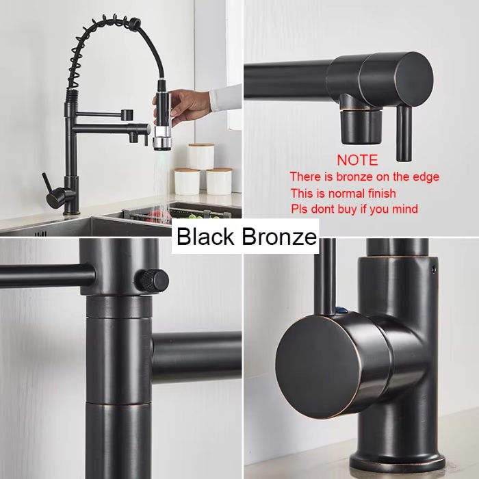 Contemporary Classic Kitchen Faucet Hot & Cold Sink Water Pull Torneira Cozinha Modern Design Griferias Goumert Grifo De Cocina