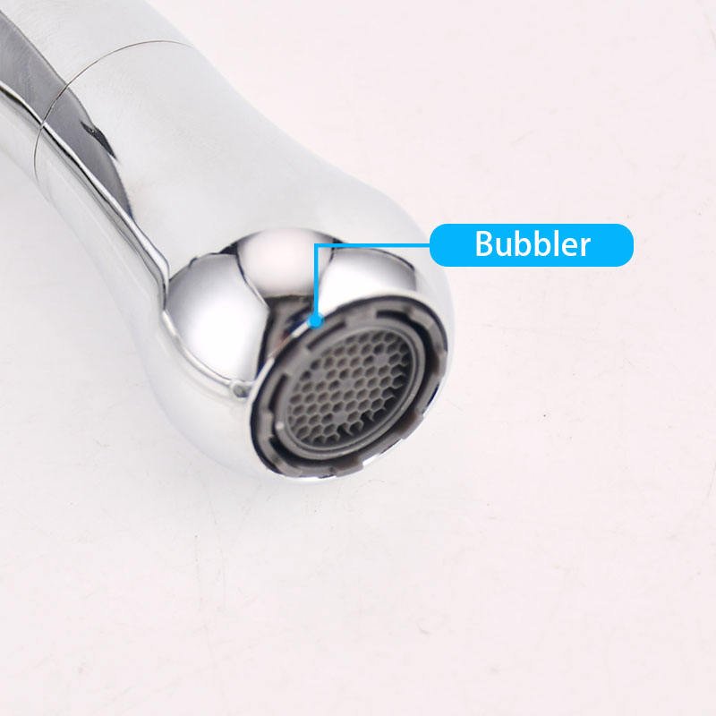 New Style Stainless Steel Chrome Plated Mixed Hot Cold Water Basin Faucet Single Handle Bathroom Basin Faucet Mixer