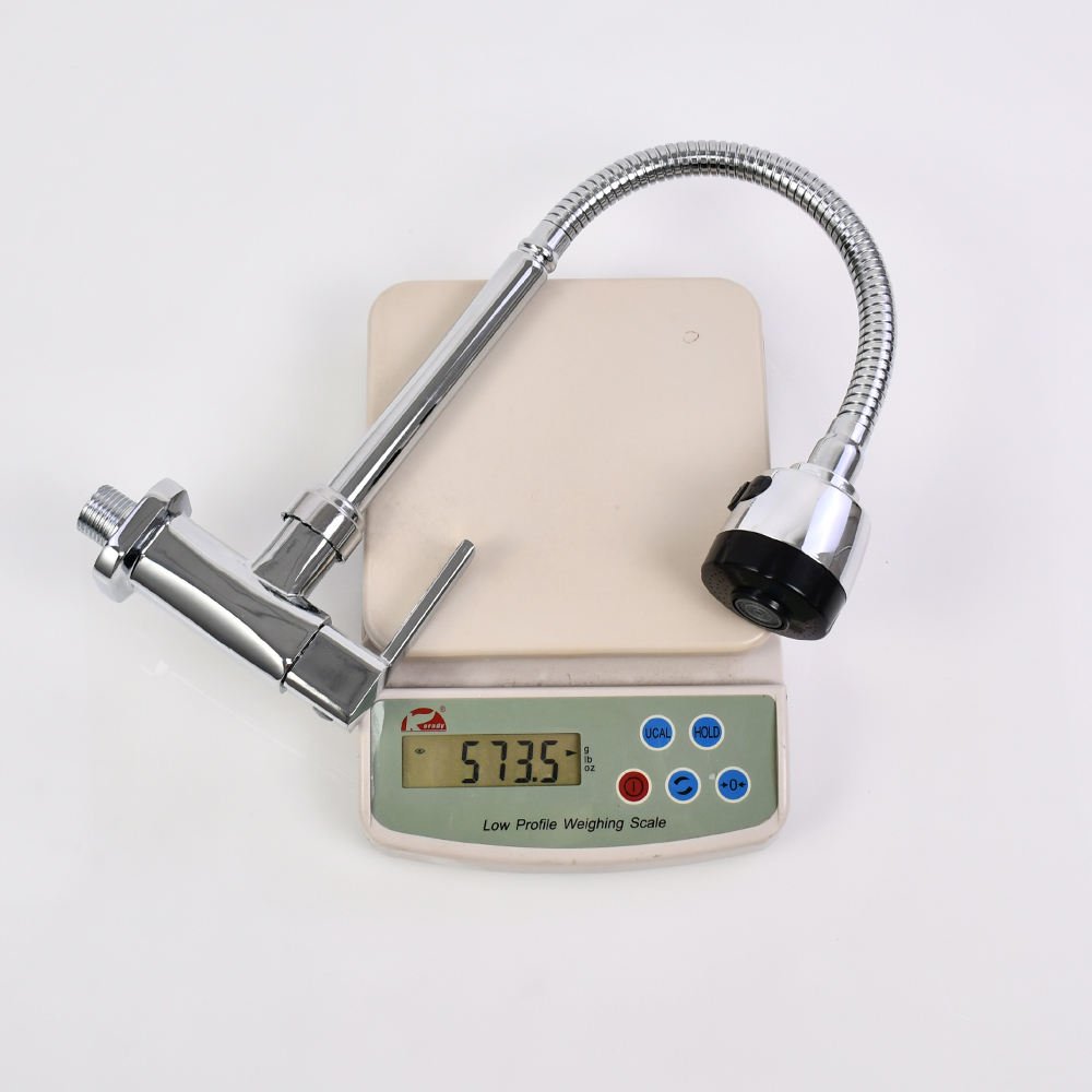 Cheap Price Wholesale Chrome Plated Wall Mounting Single Cold Water Taps Sink Kitchen Faucet Factory