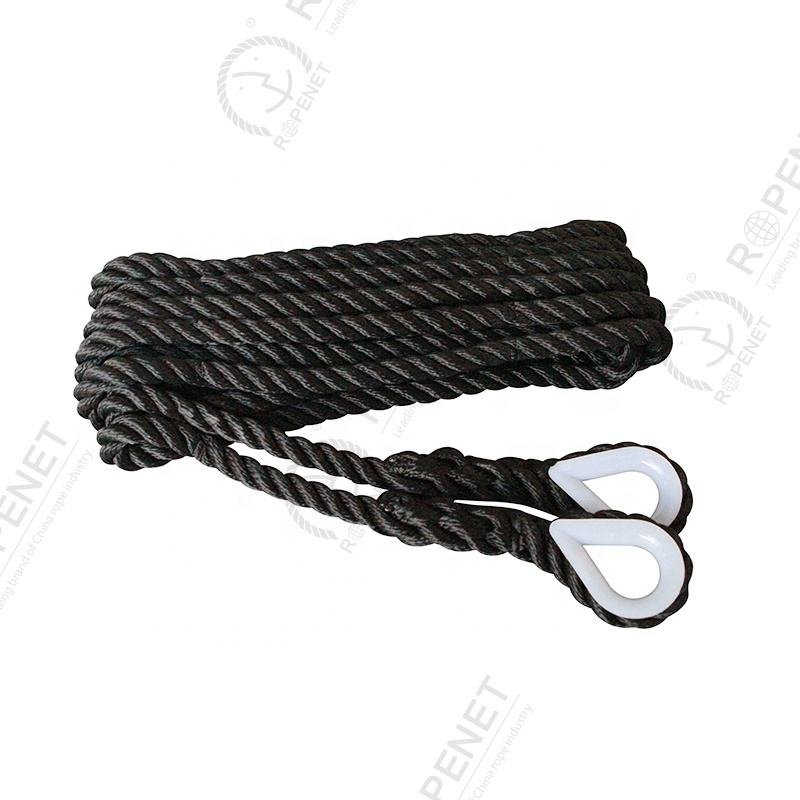 3-strand Twisted Rope Made of 100% HT Polyester