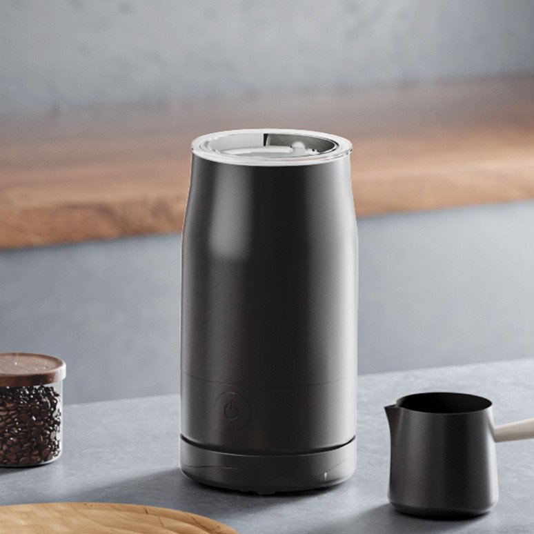 RL-1501F Electric Milk Steamer Hot & Cold Foam Maker Stainless Steel 110V~240V