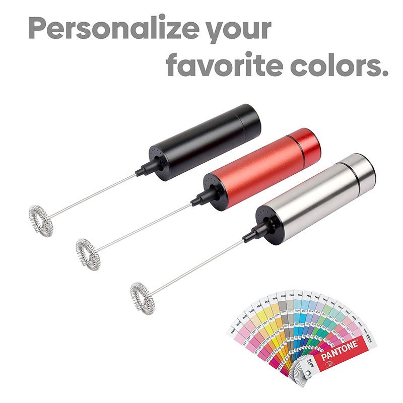 RL-1501A Battery Powered Electric Milk Frother Stainless Steel DC4.5V